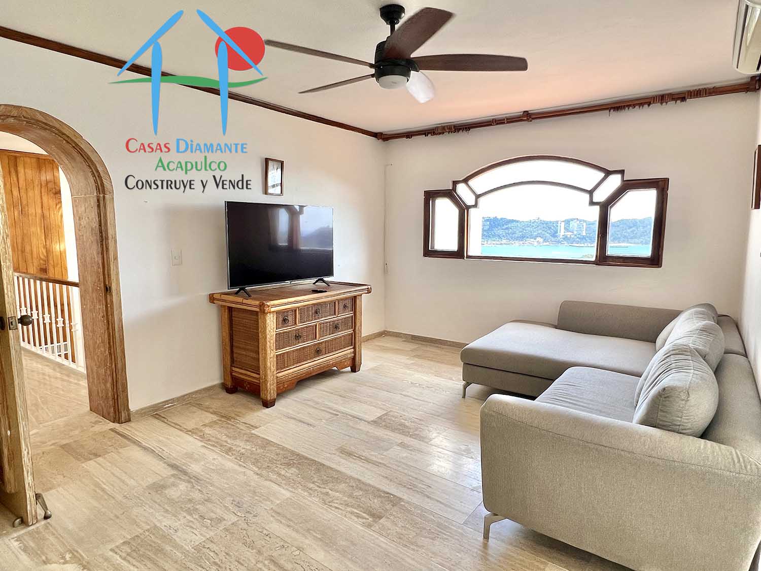 Pichilingue Villa Kairos - Sala de televisión 3